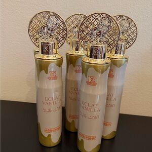 Dubai air freshener bundle Eclat Vanilla Air Freshener - Gold and Cream